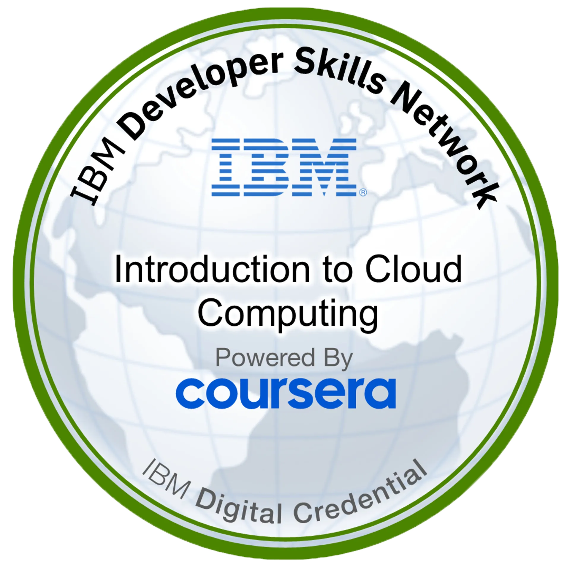 Introduction to Cloud Computing badge