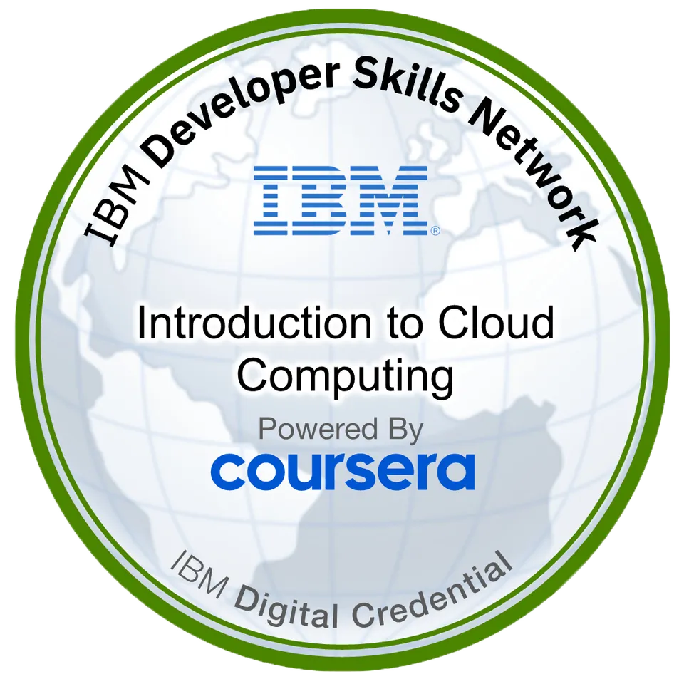 Introduction to Cloud Computing badge