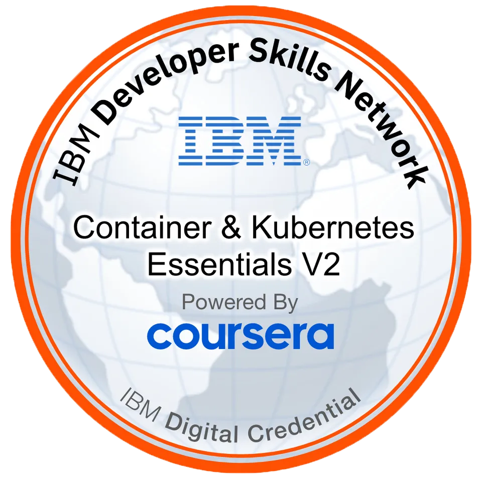 Container & Kubernetes Essentials V2 badge