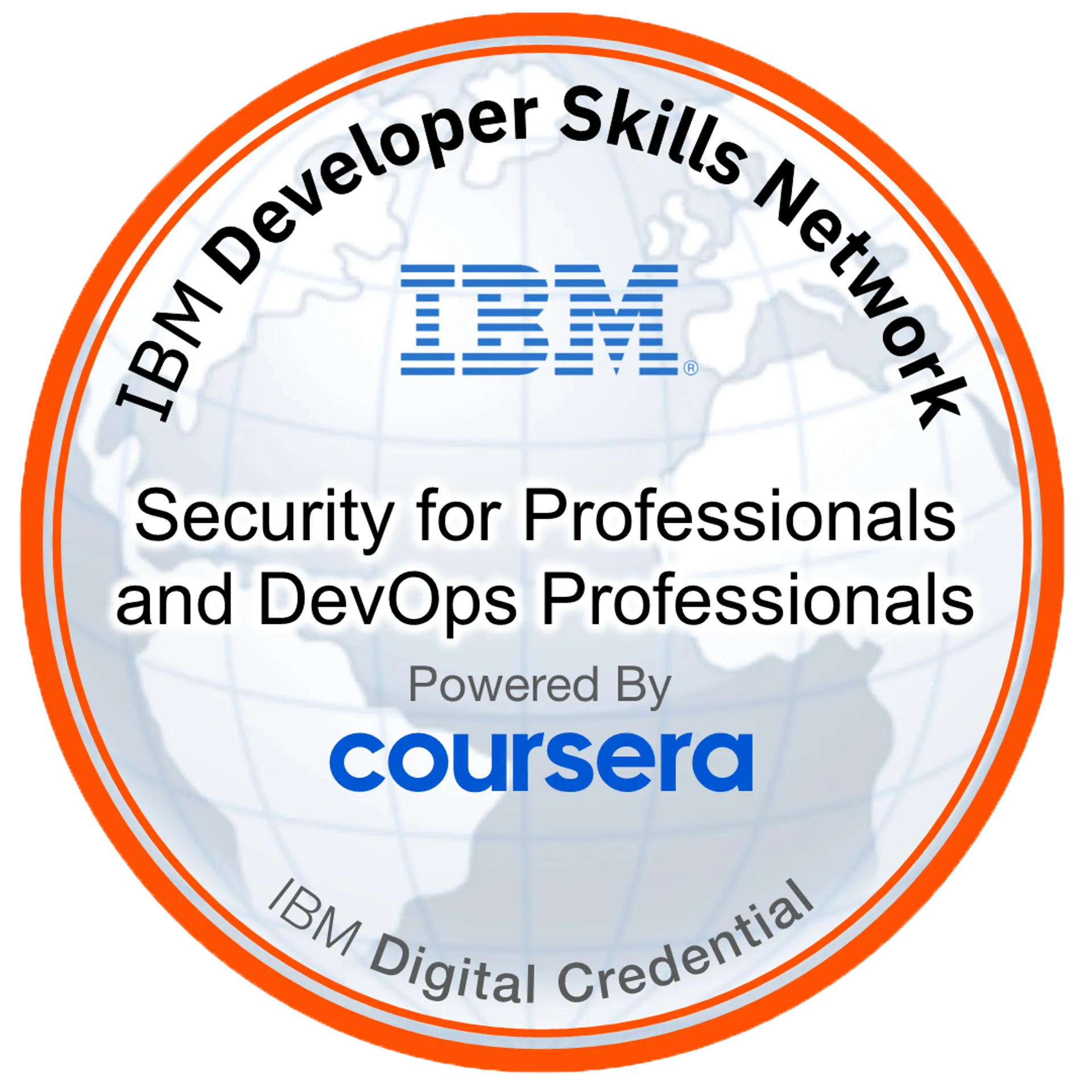 Security for Professionals and DevOps Professionals badge