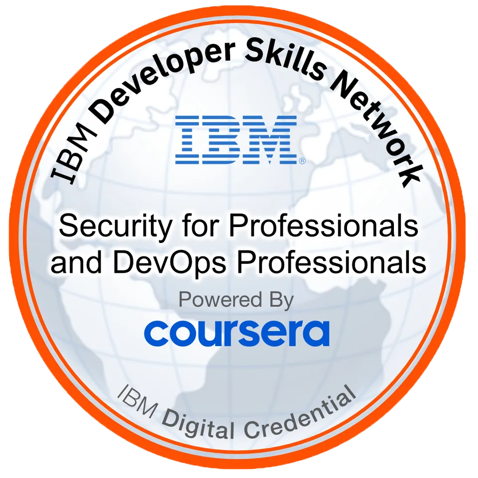 Security for Professionals and DevOps Professionals badge