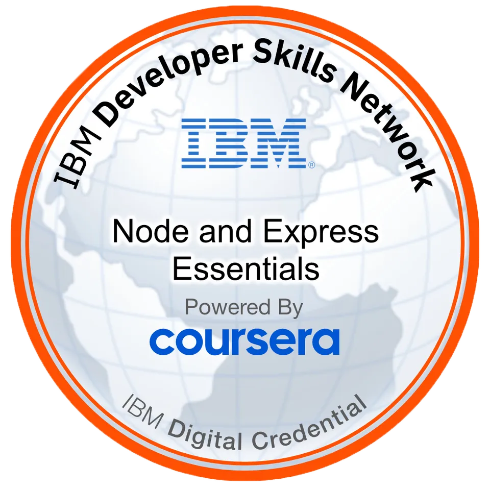 Node and Express Essentials badge