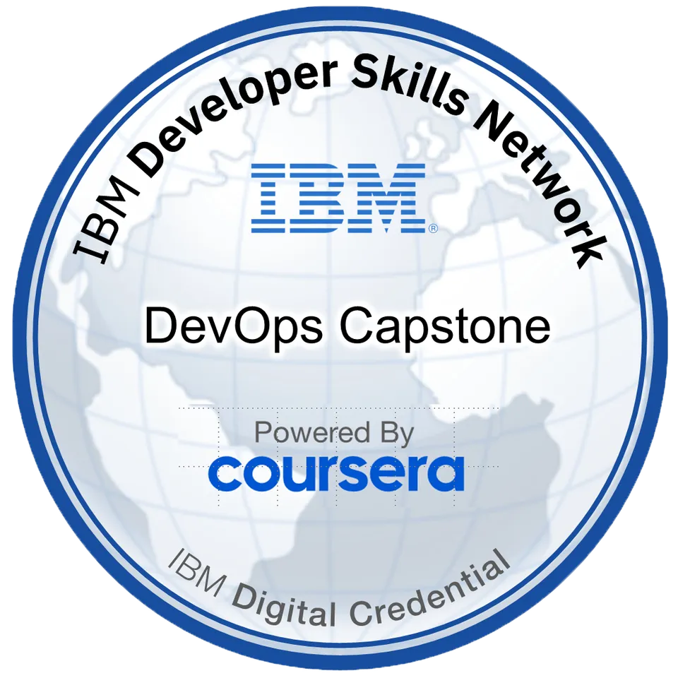 DevOps Capstone badge